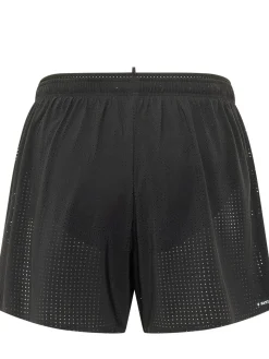 Perforated Shorts with Elastic Waist