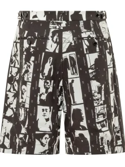 Photographic Print Shorts