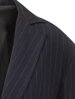 Pinstripe Zip Jacket