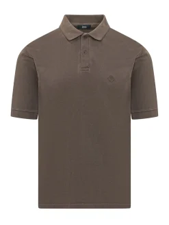 Piquet Polo Shirt with Logo