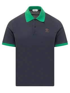 Piquet Polo with Embroidered Logo
