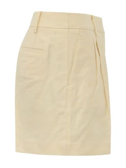 Pleated Shorts with Belt Loops