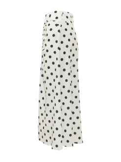 Polka Dot Midi Skirt