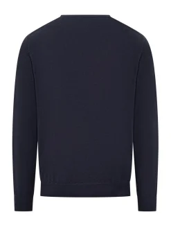 Polo Ralph Lauren Navy Virgin Wool Sweater
