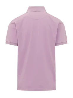 Polo Shirt with Collar and Buttons
