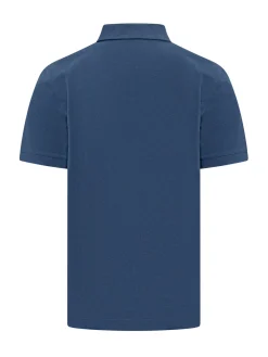 Polo Shirt with Collar and Buttons