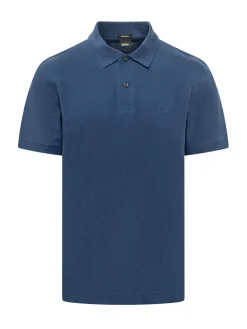 Polo Shirt with Collar and Buttons