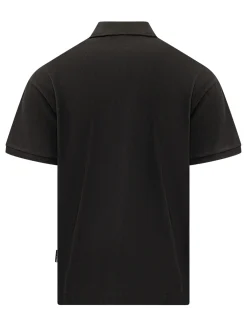 Polo Shirt with Palm Logo Patch