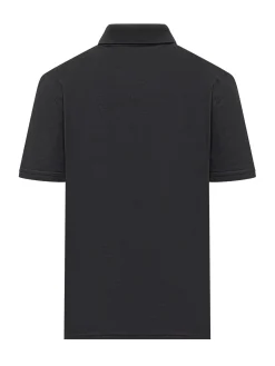 Polo Shirt With Pocket And Embroidery