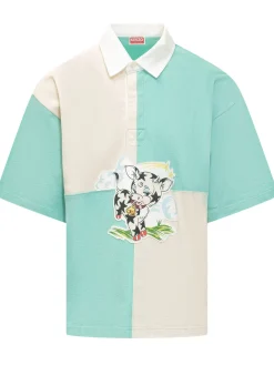 Polo with Applied Print