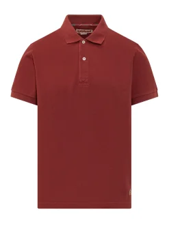 Polo with Tartan Placket