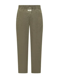 Popeline Pants with Elasticated Waist