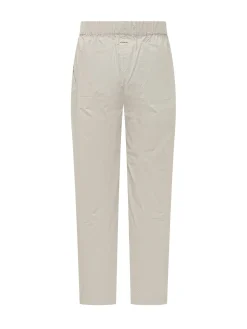 Popeline Pants with Elasticated Waist