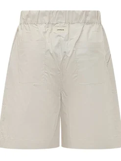 Popeline Shorts with Elasticated Waist