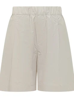 Popeline Shorts with Elasticated Waist
