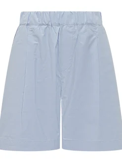 Popeline Shorts with Elasticated Waist