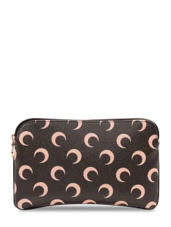 Printed Moon Small Pouch