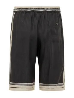 Relaxed Fit Drawstring Shorts