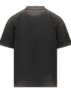 Represent Black T-Shirt with Doberman Print