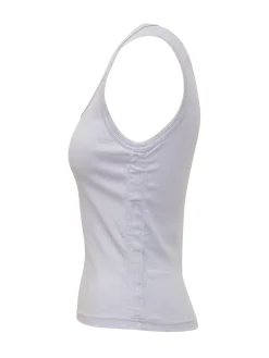 Ribbed Sleeveless Top