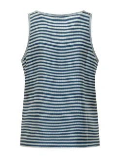 Ribbed Striped Tank Top