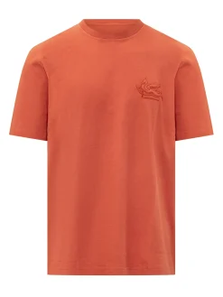 Roma T-shirt with Logo Embroidery