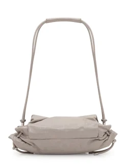 Ruched shoulder bag