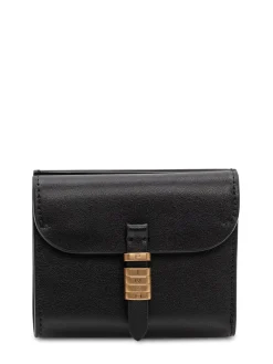 Saddle Wallet with Flap and Front Closure