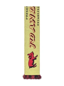 Scarf With Graphic Motif