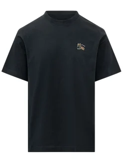 Seth T-shirt with Chest Logo Embroidery