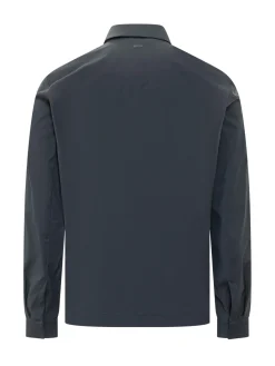 Shirt Jacket with Collar and Front Pocket