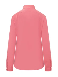 Shirt with Pleated Panel