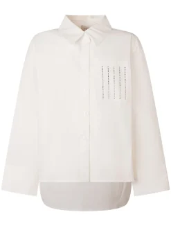 Shirt with Pocket and Embellishments