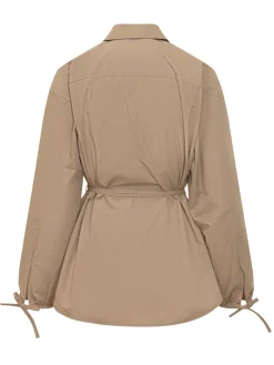 Shirt with Zip and Waist Belt