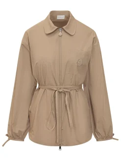 Shirt with Zip and Waist Belt