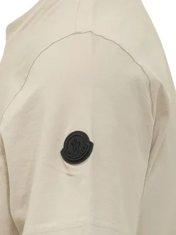 Short-Sleeve Cotton T-Shirt with Logo