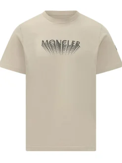 Short-Sleeve Cotton T-Shirt with Logo