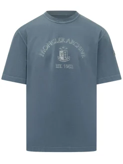Short-Sleeve Cotton T-Shirt with Logo