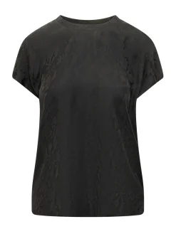 Short Sleeve Floral Pattern Blouse