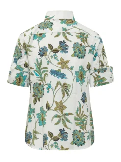 Short Sleeve Floral Print Shirt