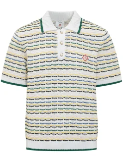 Short Sleeve Knit Polo
