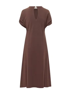Short Sleeve Midi Dress