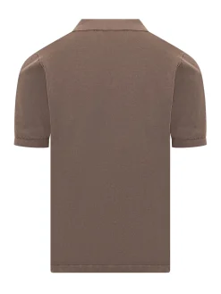 Short Sleeve Polo Shirt with Collar