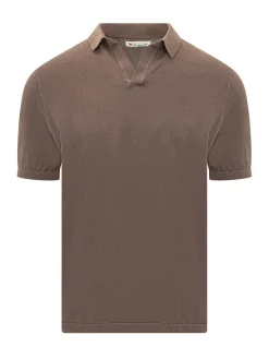 Short Sleeve Polo Shirt with Collar