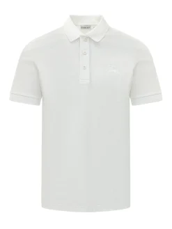Short Sleeve Polo with Buttons and Logo
