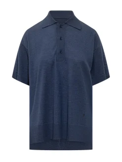Short Sleeve Polo with Buttons