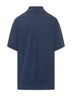 Short Sleeve Polo with Buttons