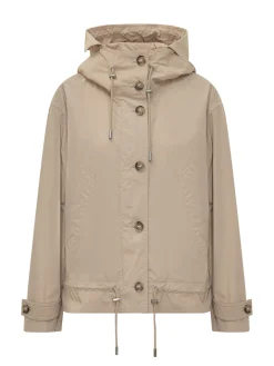 Short Summer Parka with Hood