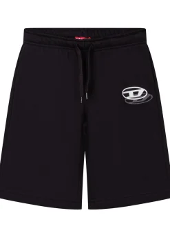 Shorts with Drawstring and Logo