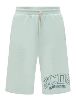 Shorts with Logo and Drawstring